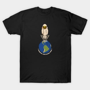 Astronaut on Ladder T-Shirt